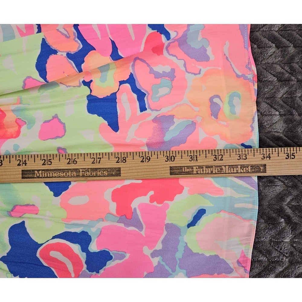 Lilly Pulitzer Kassia Mini Dress Women's Size 4 Playa Hermosa Floral Fit & Flare - Picture 5 of 6